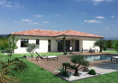 Terrain avec maison neuve à vendre 235 390 € Rieux-Minervois 11160