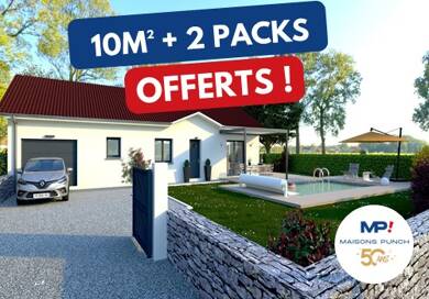 Terrain avec maison neuve à vendre 222 000 € Marcilloles 38260
