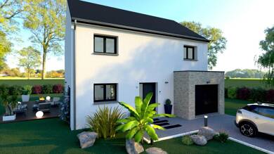 Terrain avec maison neuve à vendre 244 950 € Quévert 22100