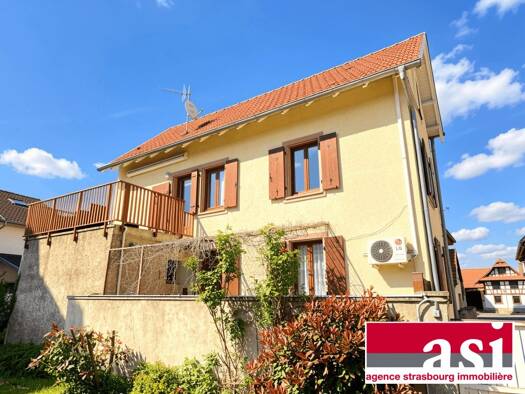 Maison à vendre 229 000 € 4 pièces 3 chambres 117 m² 73 m² de terrain Oberschaeffolsheim 67203