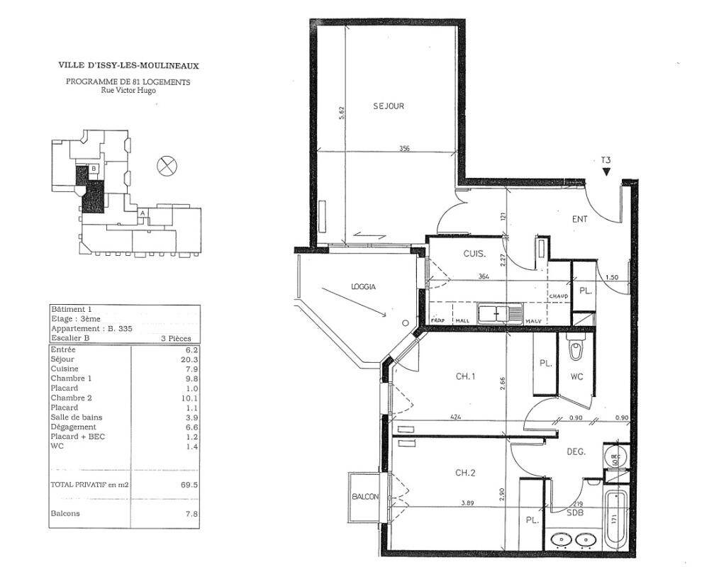 Maison à louer, 69m², ISSY LES MOULINEAUX