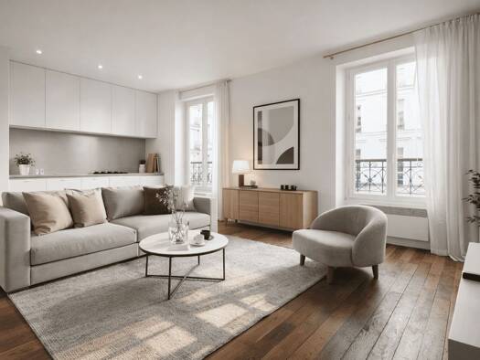 Appartement à vendre 380 000 € 1 pièce 38,03 m² Étage 1/6 Belleville-Saint Maur Paris 11ème arrondissement 75011