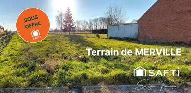 Terrain constructible à vendre 65 000 € 2 920 m² de terrain Nord Merville 59660