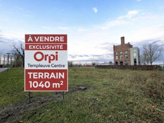 Terrain constructible à vendre 242 000 € 1 040 m² de terrain Le Paradis-Les Tertres Templeuve-en-Pévèle 59242