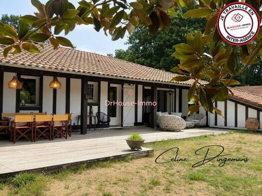 Maison à vendre 795 000 € 6 pièces 4 chambres 165 m² 2 500 m² de terrain Saubion 40230