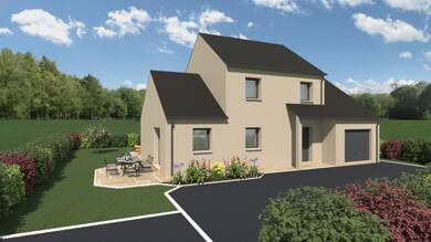 Terrain avec maison neuve à vendre 264 700 € Surtainville 50270