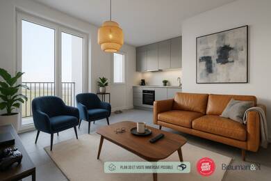Appartement à vendre 136 000 € 1 pièce 36 m² 1er étage Plombières-Lès-Dijon 21370