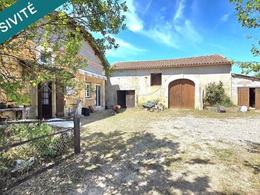 Maison à vendre 99 800 € 6 pièces 3 chambres 100 m² 11 790 m² de terrain Saint-Martin-le-Redon 46700