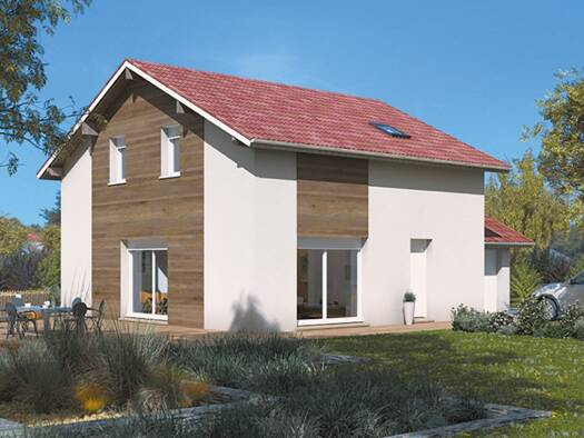 Terrain avec maison neuve à vendre 296 000 € 5 pièces 4 chambres 100 m² 770 m² de terrain Cras-sur-Reyssouze 01340