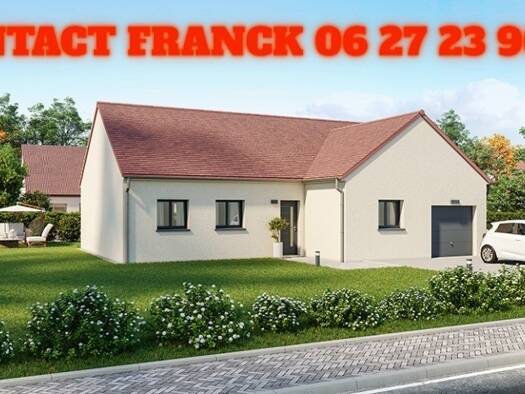 Terrain avec maison neuve à vendre 359 481 € 6 pièces 4 chambres 105 m² 622 m² de terrain Nord Ouest Vert-Saint-Denis 77240
