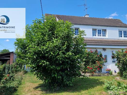 Maison en viager Bouquet 49 750 € 6 pièces 3 chambres 122 m² 1 200 m² de terrain Drucat 80132