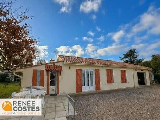 Maison en viager occupé Bouquet 59 900 € 6 pièces 4 chambres 105 m² 1 288 m² de terrain La Gare Libourne 33500