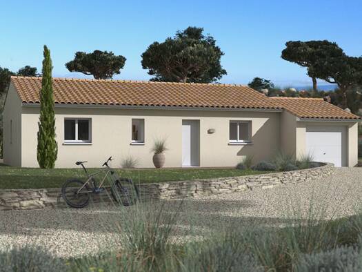 Terrain avec maison neuve à vendre 192 283 € 4 pièces 3 chambres 73 m² 1 300 m² de terrain Finhan 82700