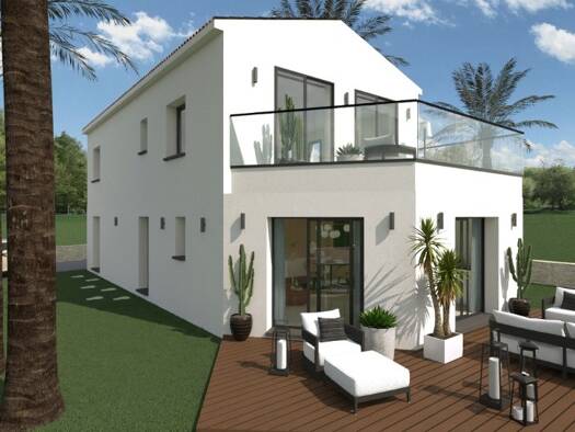 Terrain avec maison neuve à vendre 730 000 € 5 pièces 5 chambres 136 m² 1 100 m² de terrain Cabries Cabriès 13480