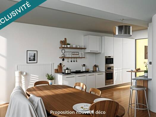 Maison à vendre 69 000 € 5 pièces 3 chambres 168 m² 114 m² de terrain Athis-Val de Rouvre 61100