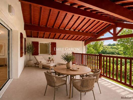 Appartement à vendre 472 500 € 4 pièces 3 chambres 109 m² RDC Mendi-Choko-Karrikatxar-Olhette Urrugne 64122
