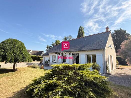 Maison de plain-pied à vendre 252 500 € 4 pièces 3 chambres 76 m² 1 698 m² de terrain Chinon 37500