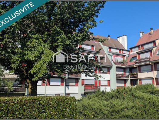 Appartement à vendre 144 900 € 3 pièces 2 chambres 80 m² Étage 1/3 Sud Pfastatt 68120