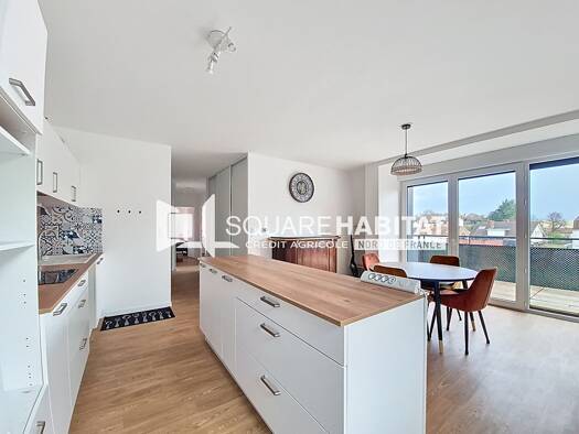 Appartement à vendre 278 000 € 4 pièces 3 chambres 73 m² Étage 3/3 Arbrisseau Ouest Wattignies 59139