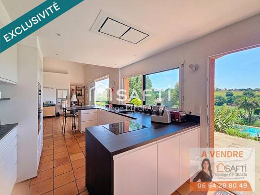Maison à vendre 565 000 € 6 pièces 5 chambres 195 m² 1 775 m² de terrain Pompertuzat 31450