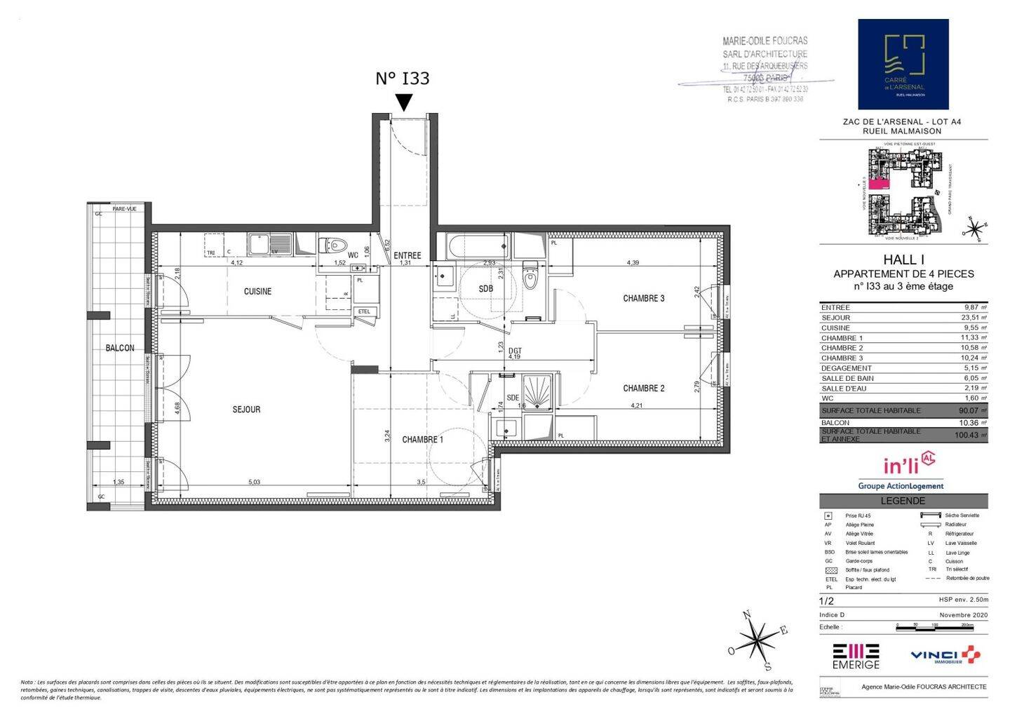 Maison à louer, 90m², RUEIL MALMAISON