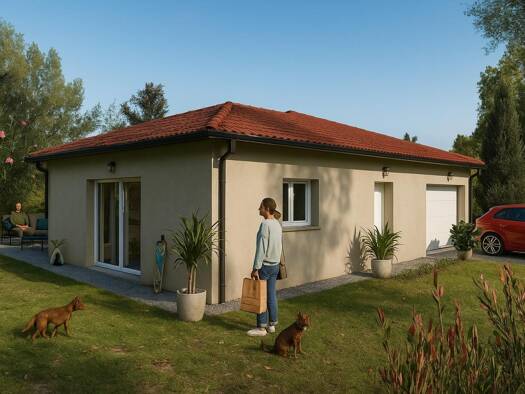 Terrain avec maison neuve à vendre 234 500 € 4 pièces 3 chambres 85 m² 750 m² de terrain Vézac 15130