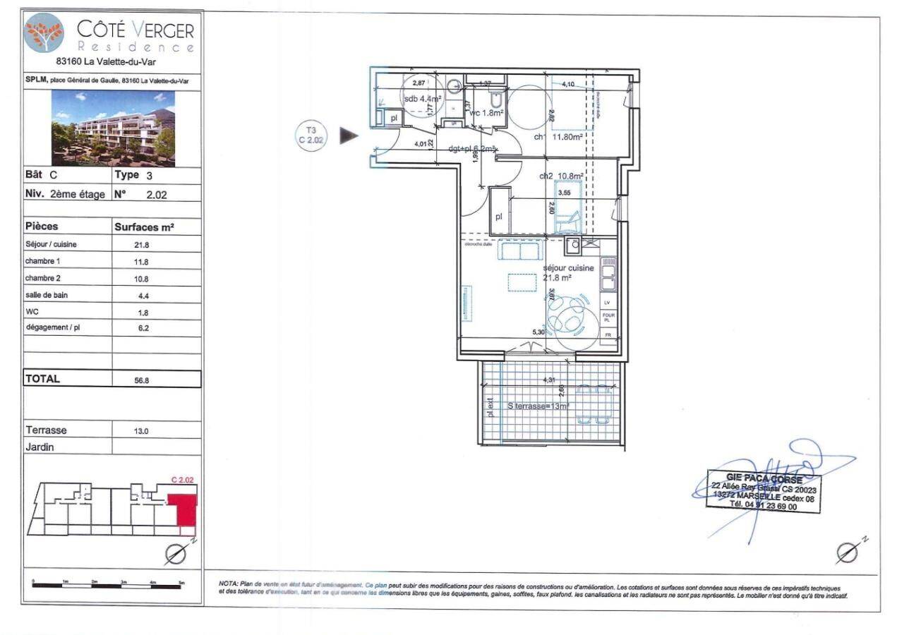 Maison à louer, 57m², LA VALETTE DU VAR