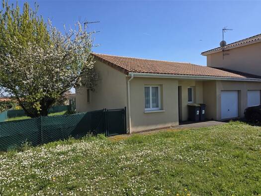 Maison de plain-pied à louer 750 € 3 pièces 2 chambres 65 m² Saint-Georges-lès-Baillargeaux 86130