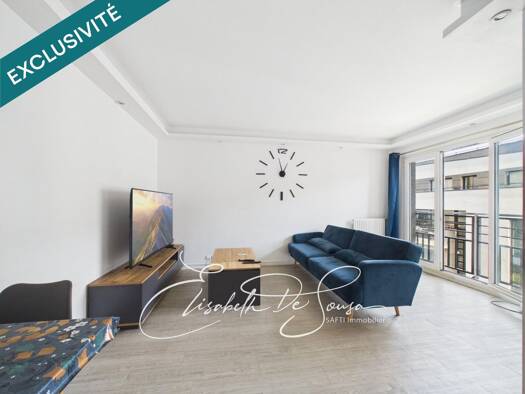 Appartement à vendre 259 000 € 3 pièces 2 chambres 63 m² 2ème étage Juillet Zola Alfortville 94140