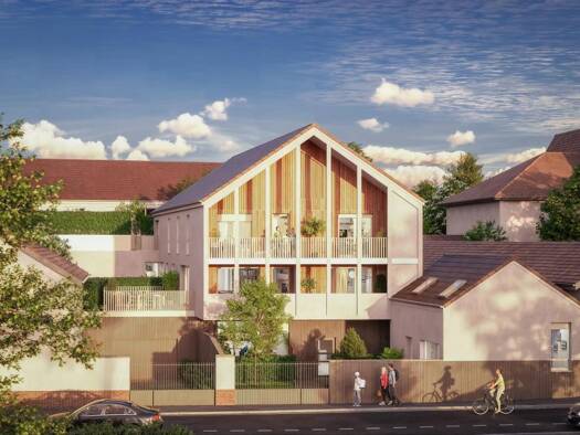 Appartement à vendre - neuf 213 000 € 3 pièces 2 chambres 62 m² 2 étages Gare Troyes 10000