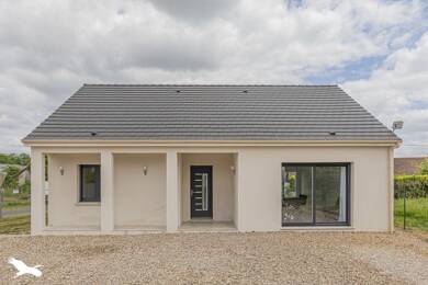 Maison de plain-pied à vendre 202 920 € 3 pièces 2 chambres 82 m² 538 m² de terrain Morand 37110