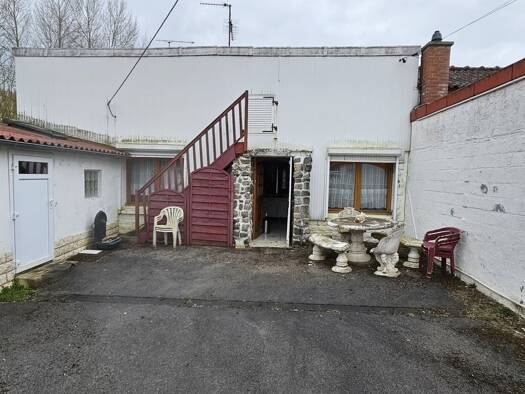 Maison de plain-pied à vendre 114 000 € 3 pièces 2 chambres 70 m² 700 m² de terrain Vendin les Bethune 62232