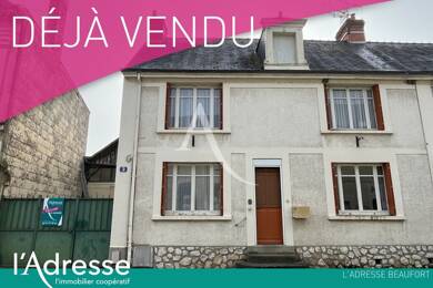 Maison à vendre 119 400 € 5 pièces 3 chambres 150 m² 750 m² de terrain La Croix Rouge Longue Jumelles 49160
