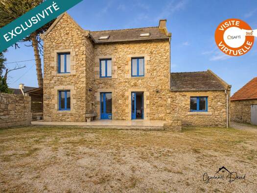 Maison à vendre 357 900 € 5 pièces 4 chambres 120 m² 3 261 m² de terrain Zone Rurale Ouest et Sud Saint-Pol-de-Léon 29250