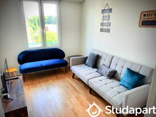 Studio à louer - logement étudiant 445 € 1 pièce 3 chambres 12 m² 6ème étage La Voinaie Delle 90100