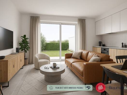 Appartement à vendre 353 400 € 3 pièces 64 m² Thiverval-Grignon 78850