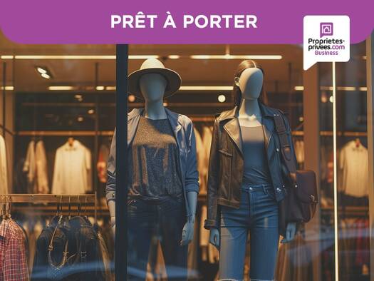 Pret-à-Porter à vendre Fonds de commerce 66 000 € 1 pièce 70 m² de surface de vente Le Manoir 14400