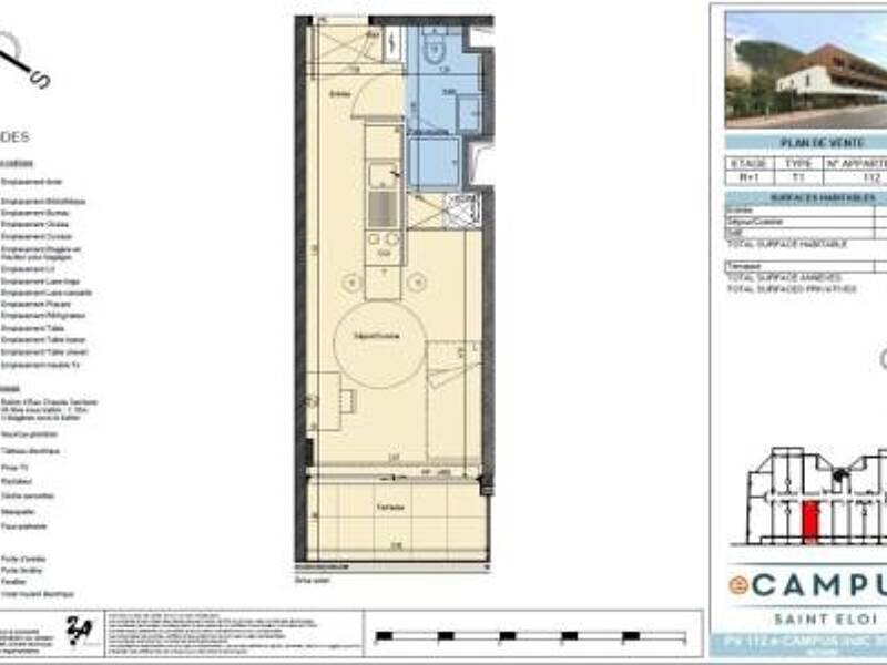 Maison à louer, 21m², MONTPELLIER