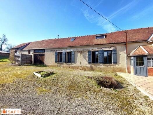 Maison à vendre 169 000 € 5 pièces 4 chambres 173 m² 4 607 m² de terrain Bernon 10130