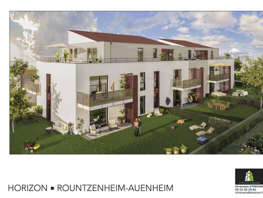 Appartement à vendre - neuf 145 000 € 1 pièce 40,3 m² dès le 30/06/2027 Rountzenheim-Auenheim 67480