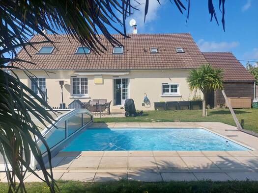 Maison à vendre 399 000 € 5 pièces 3 chambres 140 m² 899 m² de terrain Hauteville-sur-Mer - Plage Hauteville-sur-Mer 50590