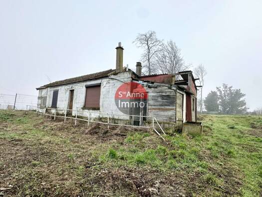 Maison à vendre 59 900 € 3 pièces 1 chambre 50 m² 2 319 m² de terrain Essertaux 80160