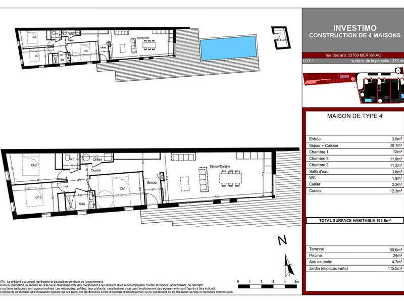 Maison à vendre, 103m², BORDEAUX