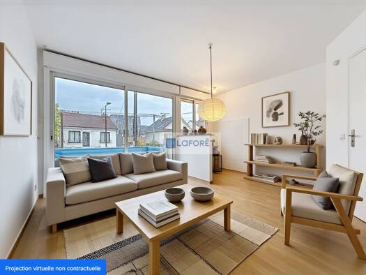 Appartement à vendre 152 999 € 1 pièce 21 m² 1er étage La Croix Blanche-Les Richebourgs Sartrouville 78500