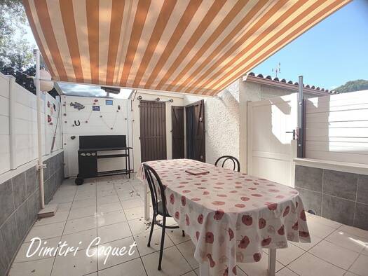 Appartement à vendre 199 000 € 3 pièces 2 chambres 50,9 m² RDC Etangs et Plages Marseillan 34340