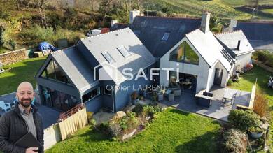 Maison à vendre 982 500 € 10 pièces 5 chambres 220 m² 9 291 m² de terrain Trevou-Treguignec 22660