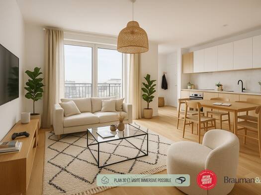 Appartement à vendre - neuf 397 000 € 4 pièces 3 chambres 84 m² 1er étage Morainvilliers 78630