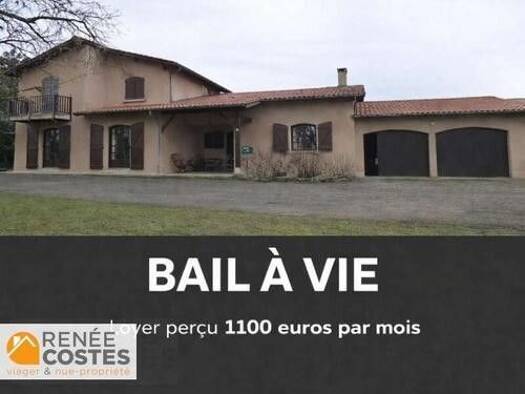 Maison en viager 303 800 € 6 pièces 4 chambres 178 m² 2 690 m² de terrain Nègrepelisse 82800