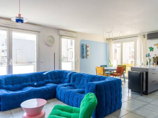 Appartement à vendre 286 000 € 3 pièces 2 chambres 82,63 m² Étage 1/3 Charpennes-Tonkin Villeurbanne 69100