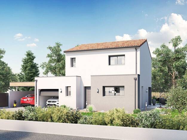 Terrain avec maison neuve à vendre 358 417 € 5 pièces 4 chambres 113 m² 320 m² de terrain L'Ocean Saint-Brevin-les-Pins 44250